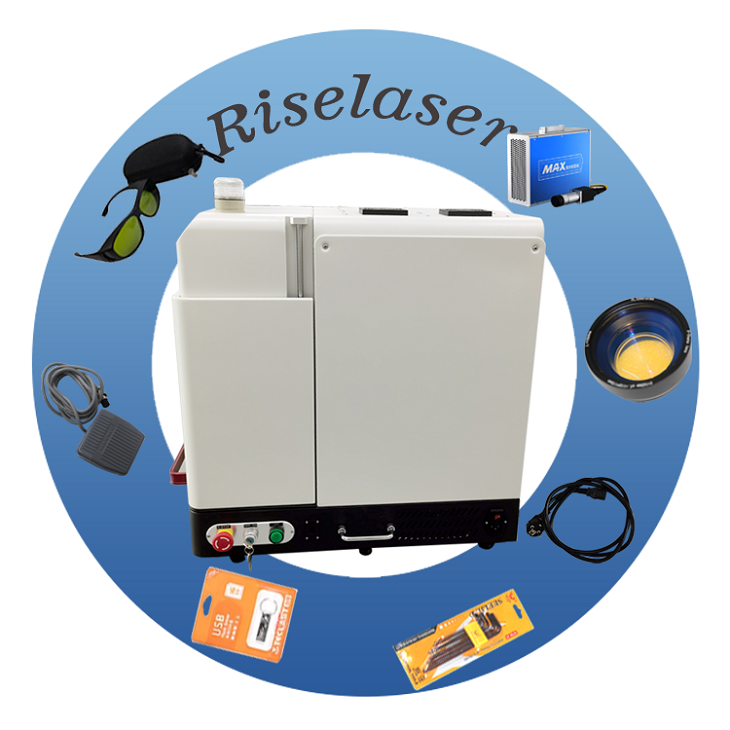 Vedlagt optisk fiberlasermerkingsmaskin
